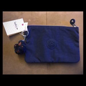 Kipling Small Zipper Pouch Navy